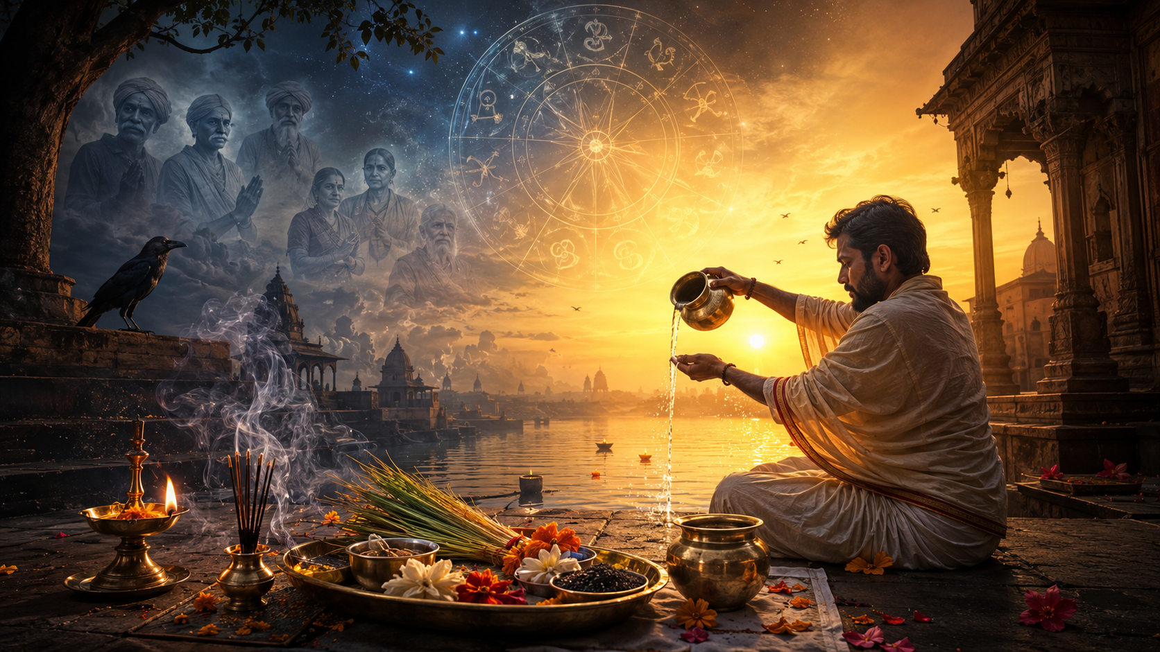Understanding Pitru Dosh: Symptoms, Astrological Causes & Sacred Remedies